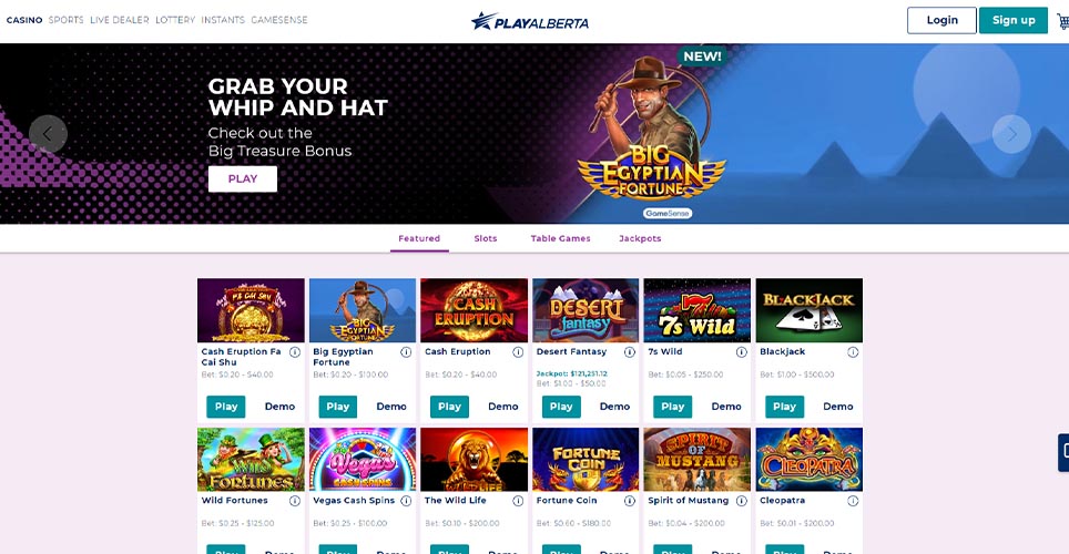 Screenshot 1 Alberta Casino