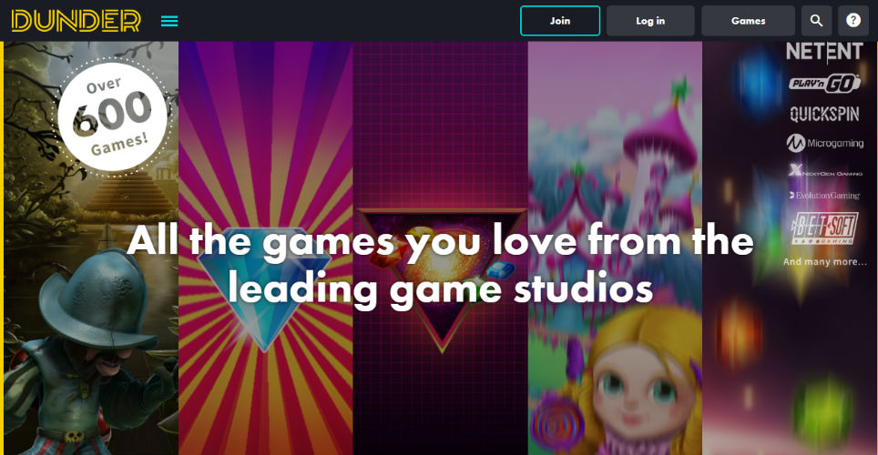 Screenshot 3 Dunder Casino