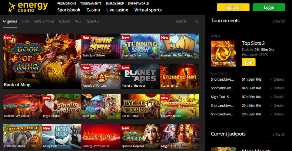 Screenshot 2 EnergyCasino