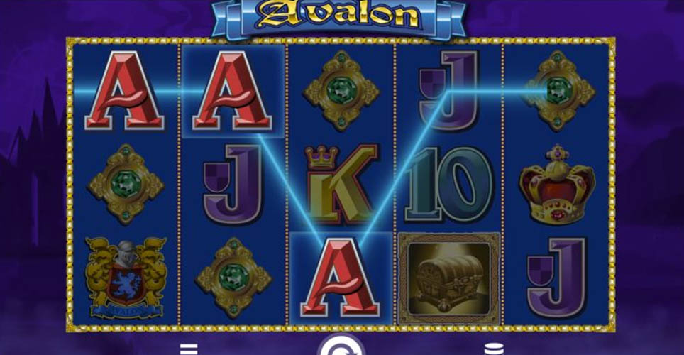 Avalon Online Free Slot Slot Screenshot