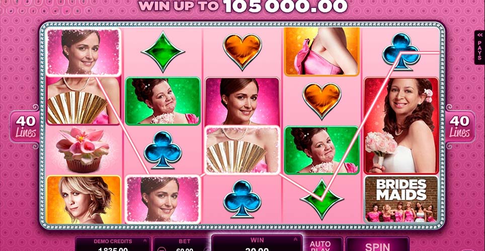 Bridesmaids Slot Paylines Routes