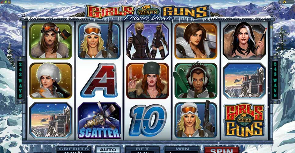 Girls With Guns II Frozen Dawn Slot Free Spins Round