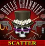 Hells Grannies - Skull With Revolvers-Scatter