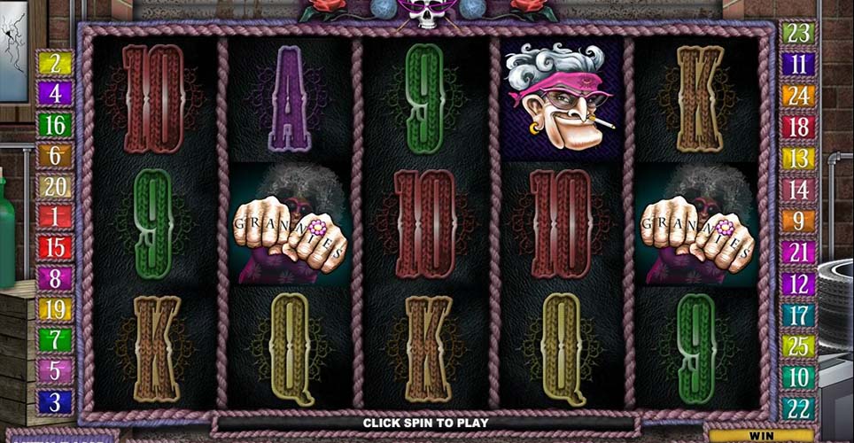 Hells Grannies Slot Multiple Win Combination