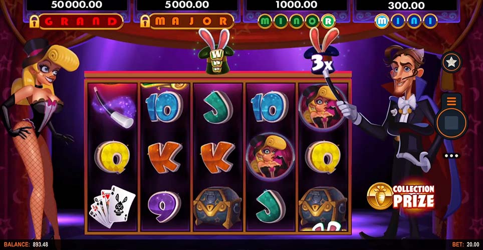 Rabbit in the Hat Slot Gameplay