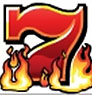 Retro Reels Extreme Heat  - Flaming 7