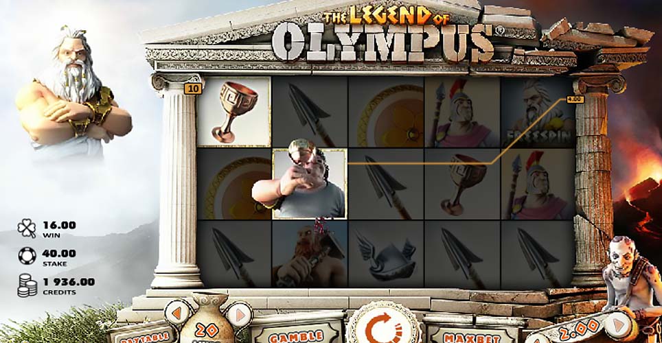 The Legend of Olympus Slot Line Winning Combination