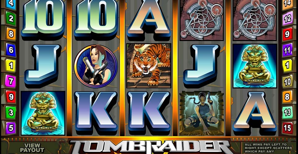 Tomb Raider Slot Winning Moment