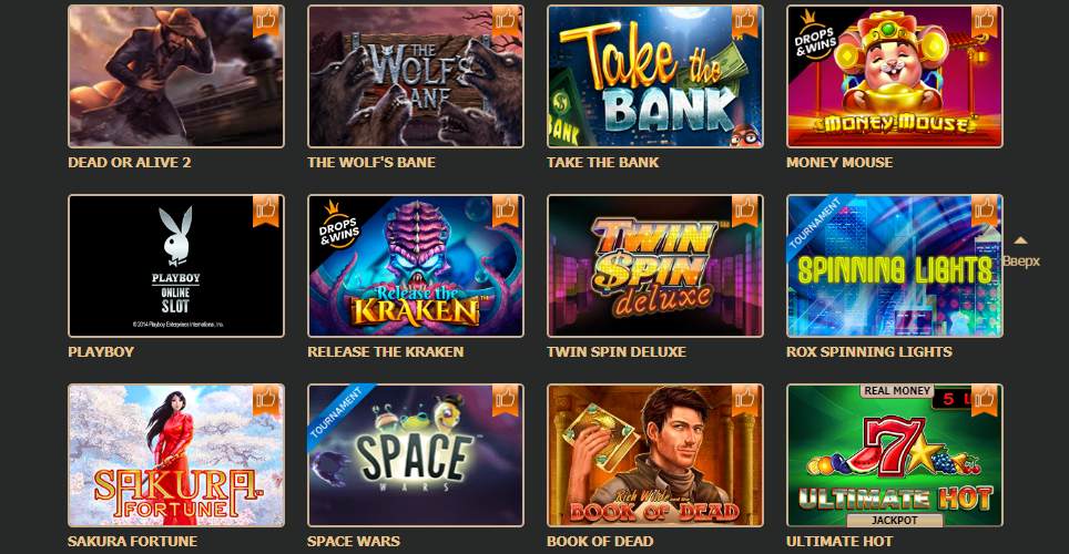 игровые автоматы rox casino